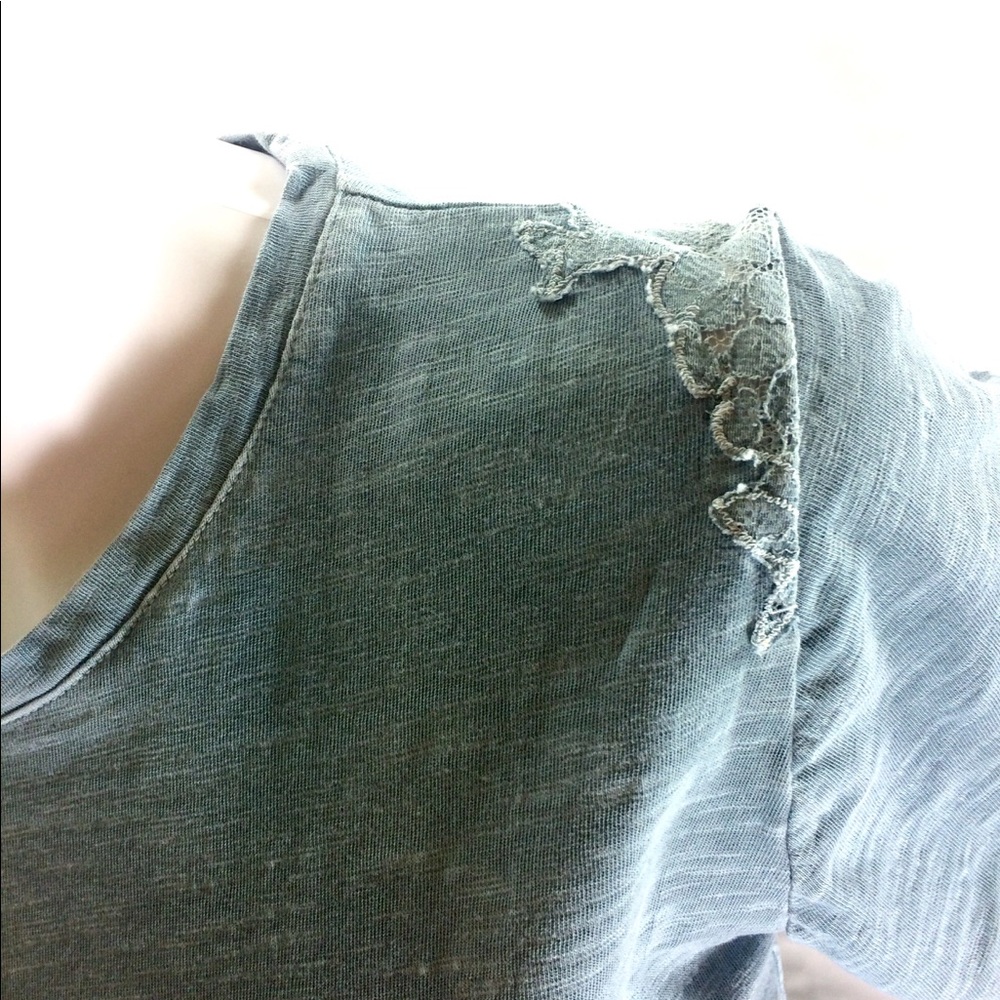 Lucky Brand corset t shirt - Picture 3 of 7